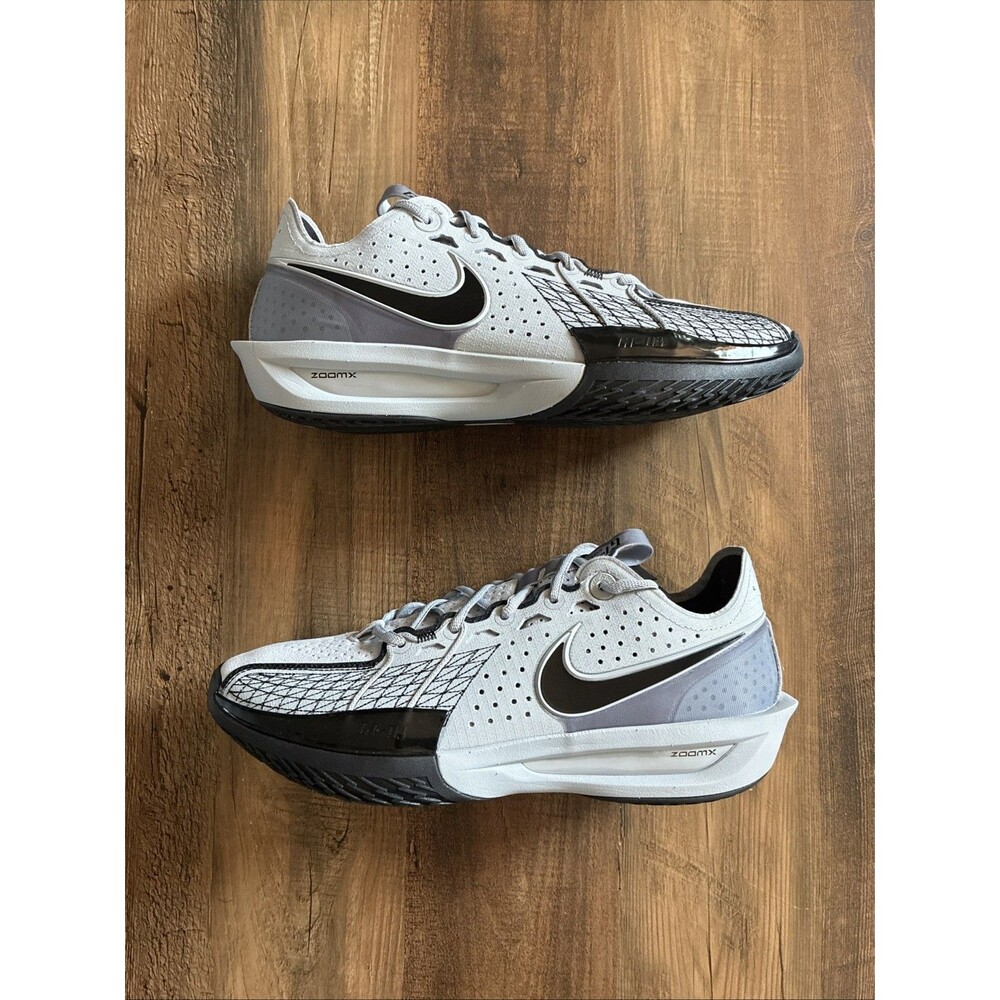 Nike Zoom GT Cut 3 TB Wolf Grey Black Men Size 13 Basketball Shoes HJ7022-003